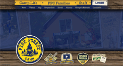 Desktop Screenshot of pineforestcamp.com